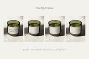 Glass Candle Mockup, a Packaging Mockup by Wildfield Studio (Thumbnail 6 of 7)
