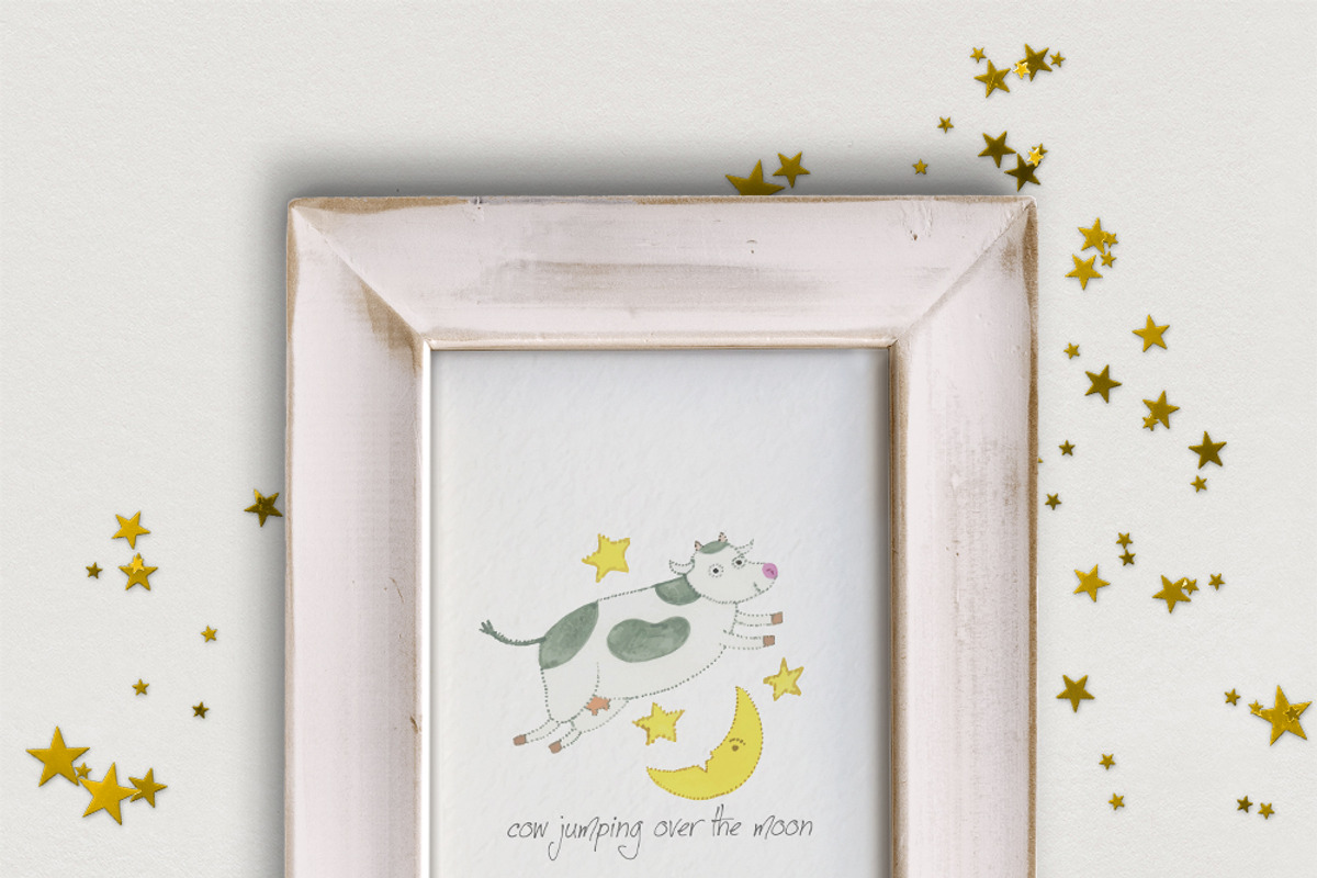 Mother goose nursery rhyme clipart, an Illustration by Eomoiart (Photo 4 of 4)