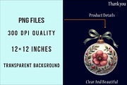 Victorian Christmas balls clipart, an Illustration by SinaCreation (Thumbnail 6 of 7)