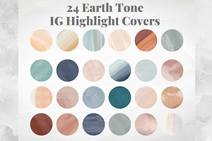 Earth Tone IG Highlight Covers