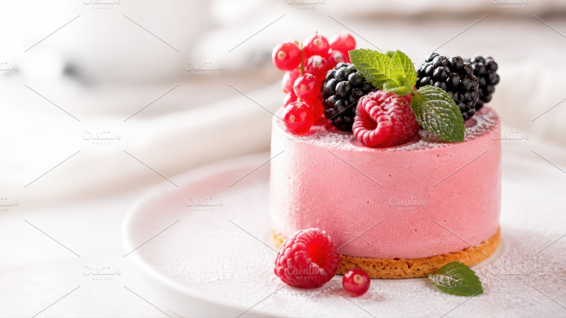 Delicious cake with fruit toppings, a Photo by Beautiful things