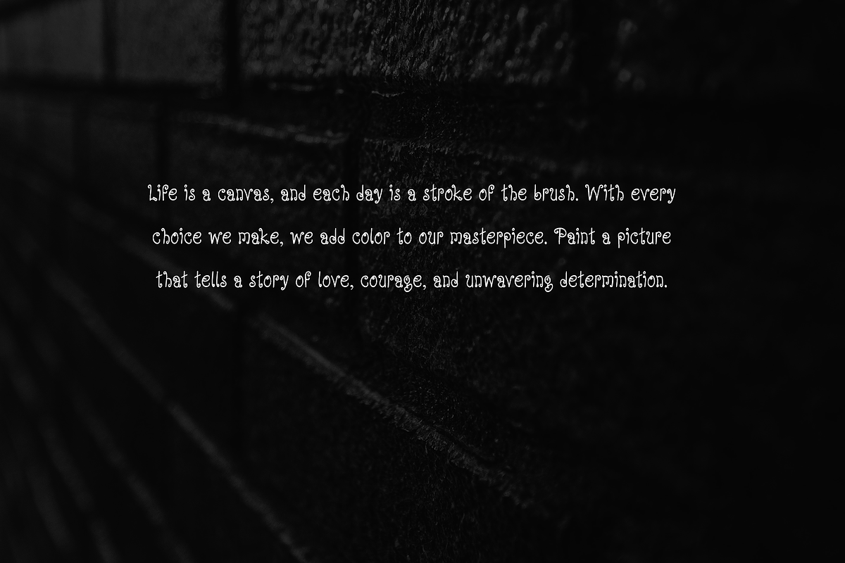 Keriting Font, a Handwritten Font by portype (Photo 5 of 5)