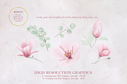 Magnolia & Eucalyptus Wedding Suite, an Invitation Template by Maggie Stilwell Design (Thumbnail 5 of 7)