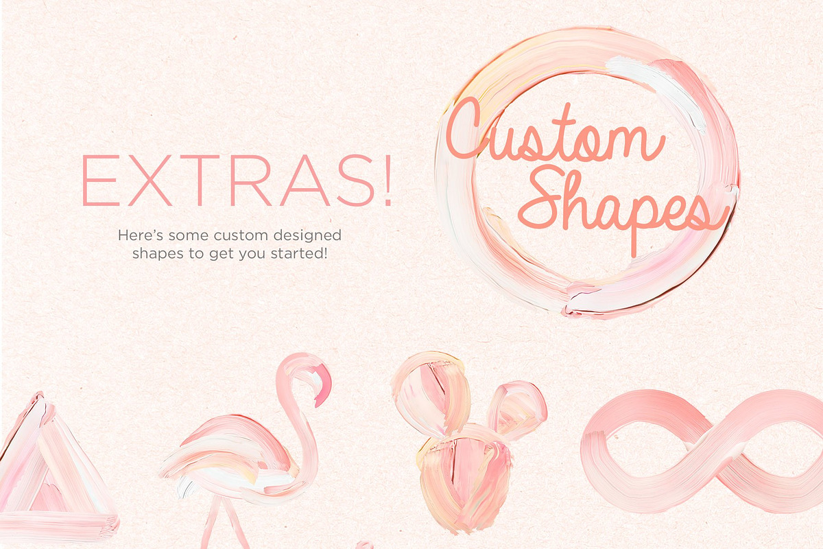 Lets Paint! Peaches & Cream Brush, an Object Graphic by Fox & Bear (Photo 4 of 4)