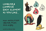 Witch Essentials Illustration Pack, an Illustration by rrrnte (Thumbnail 3 of 7)