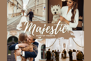 MAJESTIC Desktop Lightroom Presets