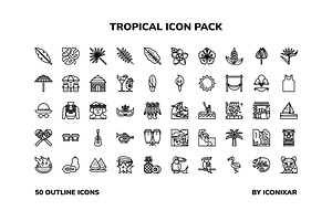 Tropical Icon Pack