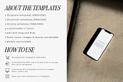 Canva Instagram Templates for Brands, a Social Media Template by Blush Created (Thumbnail 3 of 20)