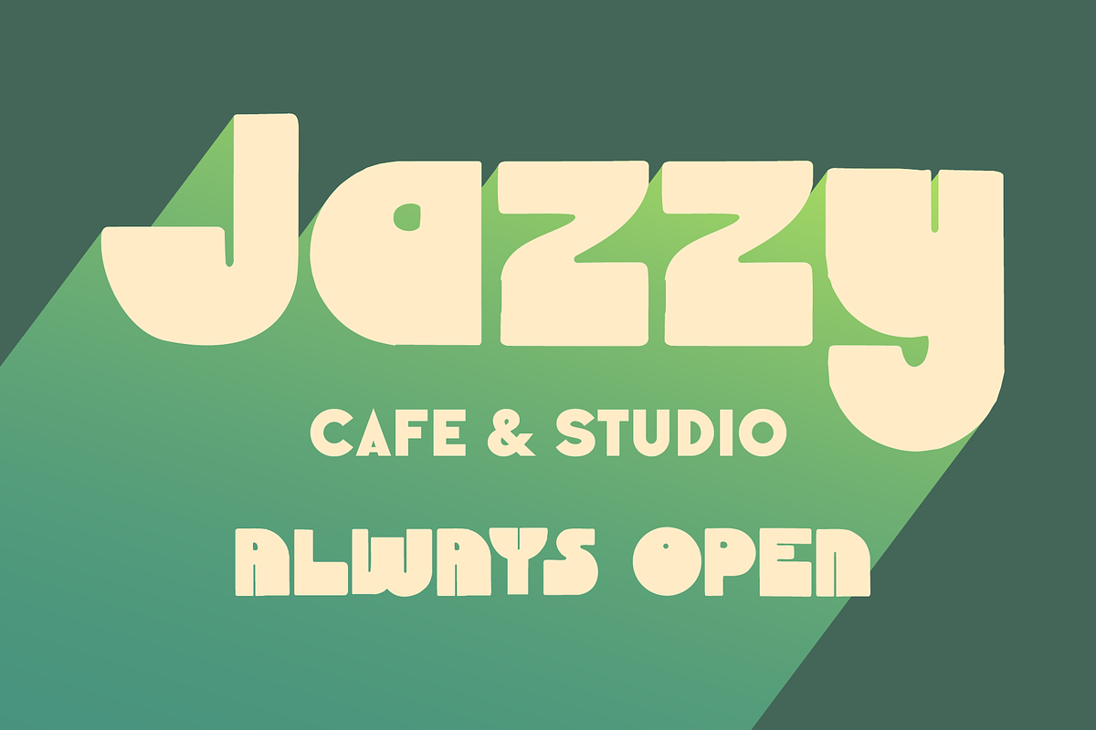 SFC Tunes, a Sans Serif Font by Skilline Supply Co. (Photo 3 of 5)