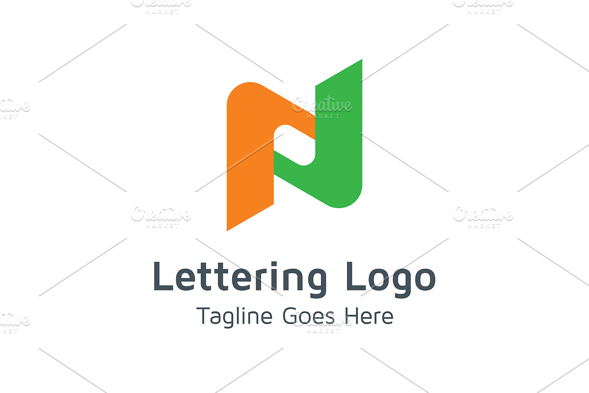 20 Logo Lettering N Template Bundle, a Branding & Logo Template by Acongraphic (Photo 6 of 21)