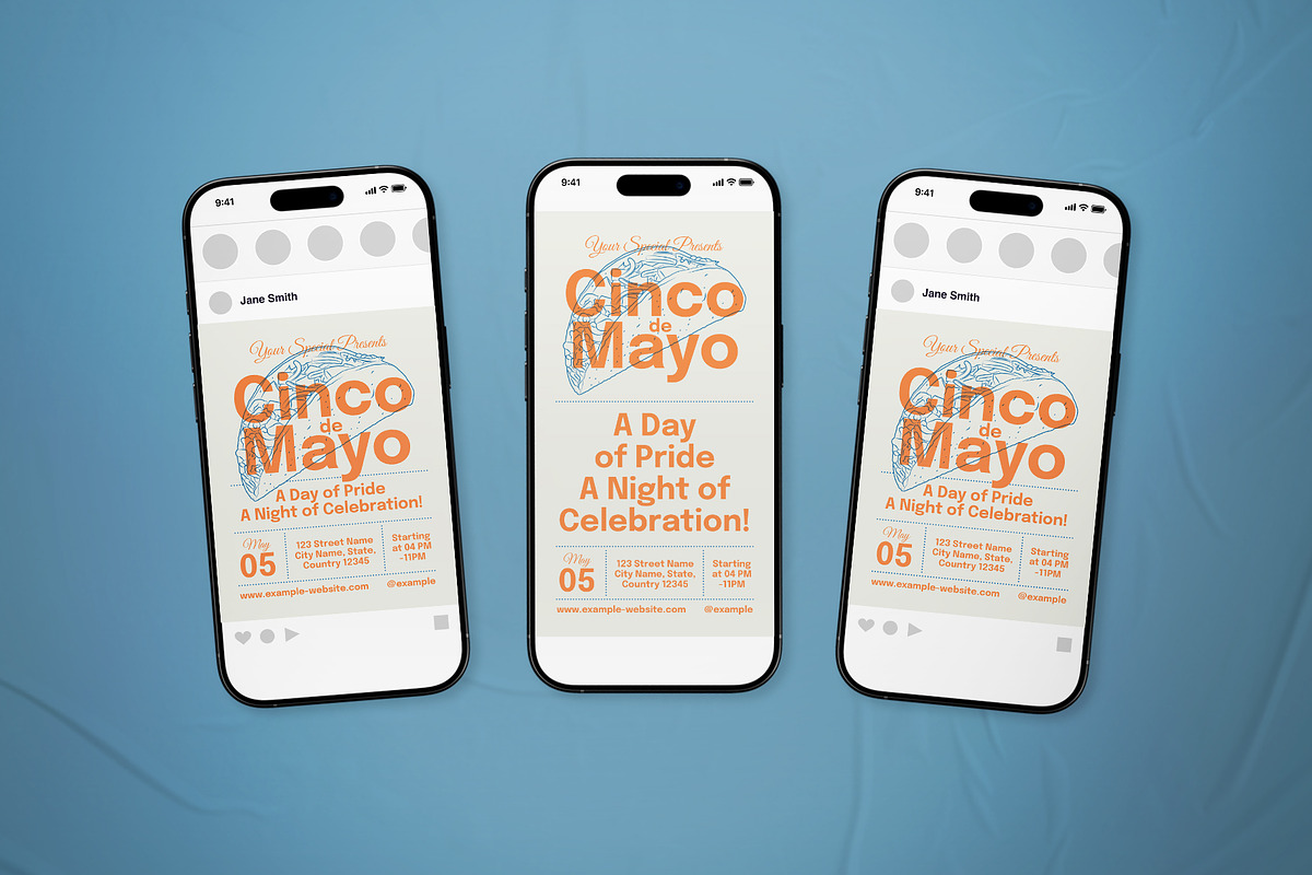 Cinco de Mayo Flyer Set, a Flyer Template by The Good Store (Photo 2 of 2)