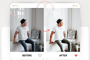 10 Minimal lightroom Presets and Lut, a Preset Add-On by presetsroom (Thumbnail 9 of 14)
