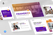 Framdeck -  Pitch Deck Keynote, a Presentation Template by SquidPixey (Thumbnail 1 of 6)