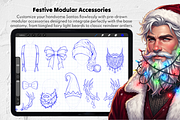 220 Hot Santa Bases, a Brush Add-On by Selentaori Studio (Thumbnail 9 of 12)