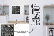 Interior Mockup, Italian Kitchen, a Product Mockup by Designed By Gorovaya (Thumbnail 6 of 9)