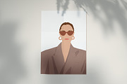 ABSTRACT GIRL BOSS, a Person Illustration by Olg Store (Thumbnail 11 of 12)