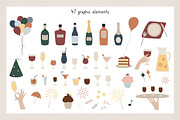 Party Time. Vector collection, an Illustration by Guvi-Design (Thumbnail 4 of 8)
