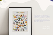 English alphabet posters for kids, an Animal Illustration by Alina Kruss (Thumbnail 2 of 9)