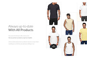 Men Tank Top Mock-ups Set FREE DEMO, a Books & Magazine Mockup by Apparel_Mockups (Thumbnail 21 of 25)