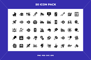 Motion and speed icons, an Outline Icon by Wencory (Thumbnail 1 of 2)
