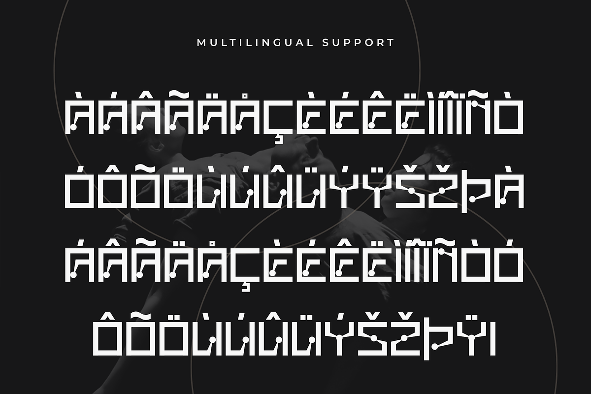 Agora – Modern Geometric Font, a Sans Serif Font by overlaytemplates (Photo 5 of 5)