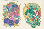 Magic Unicorns, part II, an Animal Illustration by Samiramay (Thumbnail 4 of 5)