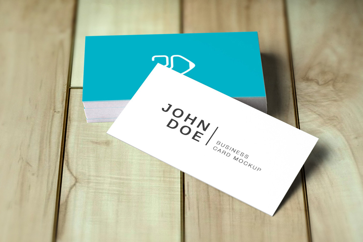 90x50 Business Card Mockup v3, a Print Template by 2dsight (Photo 2 of 6)