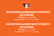 Tez, a Handwritten Font by Visio studio (Thumbnail 8 of 9)