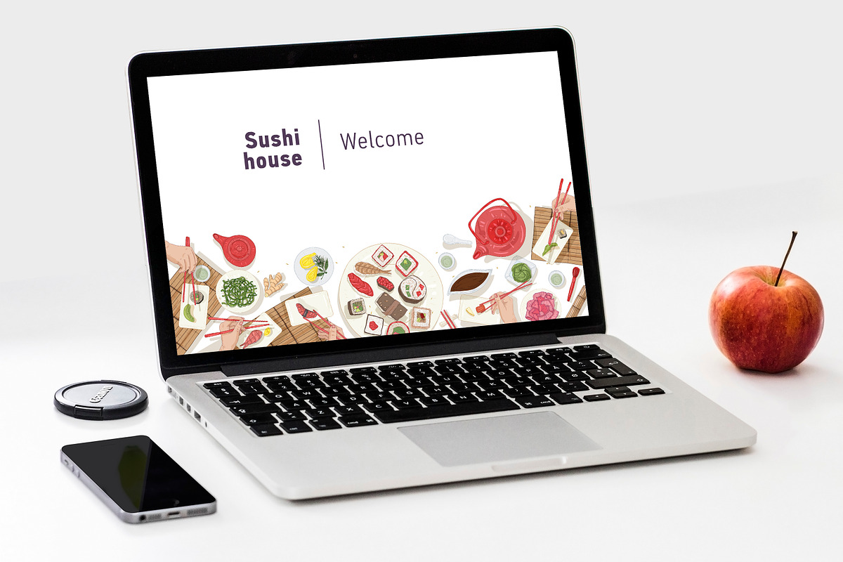 Sushi, hand drawn bundle, a Food Illustration by Good Studio (Photo 28 of 32)