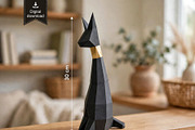 Cat favor - 3d papercraft, a Card Template by PAPER amaze (Thumbnail 1 of 5)