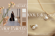 26 Instagram Post Templates -Jewelry, an App Template by KarolinaKreations (Thumbnail 6 of 7)
