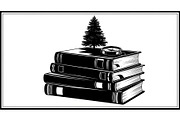 Vintage Book Stack Adventure Bundle, an Illustration by Designs_River (Thumbnail 28 of 31)