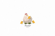 Farm time collection, an Animal Illustration by owlasya (Thumbnail 10 of 10)