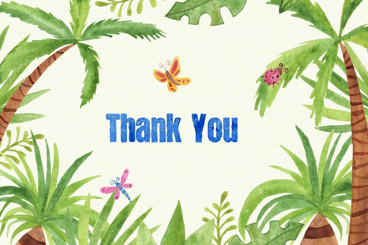 Watercolor Dinosaurs Clipart Set, a Decorative Illustration by LeMagiqueBoutique (Photo 4 of 4)