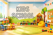 Comic Outline – Kids Outline Font, a Sans Serif Font by Fourteen Letter (Thumbnail 2 of 6)