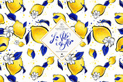 Amalfi Lemons & Mediterranean Tiles, a Pattern Graphic by KaramfilaS (Thumbnail 14 of 23)