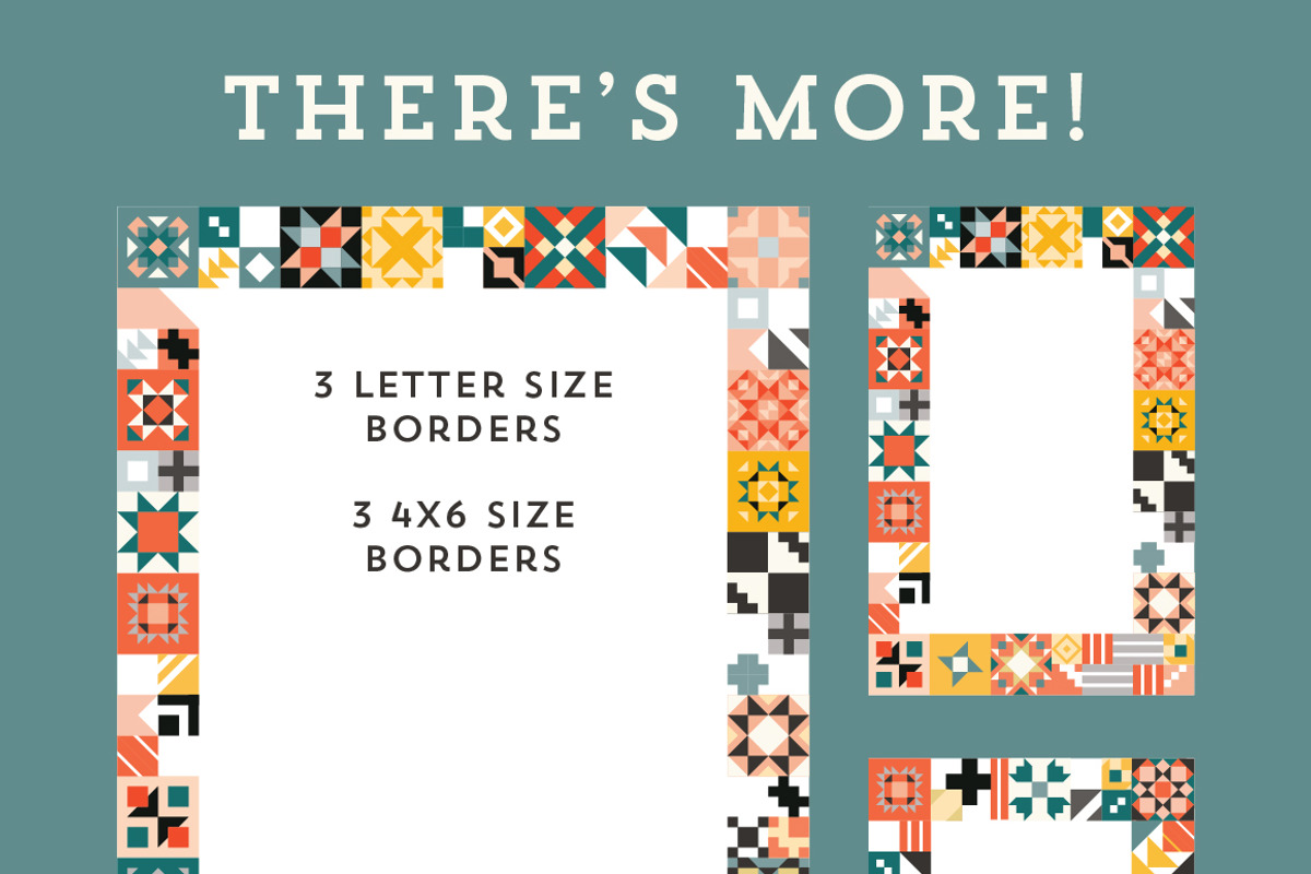 QUILT Geometric Patterns, a Pattern Graphic by Anugraha Design (Photo 6 of 7)