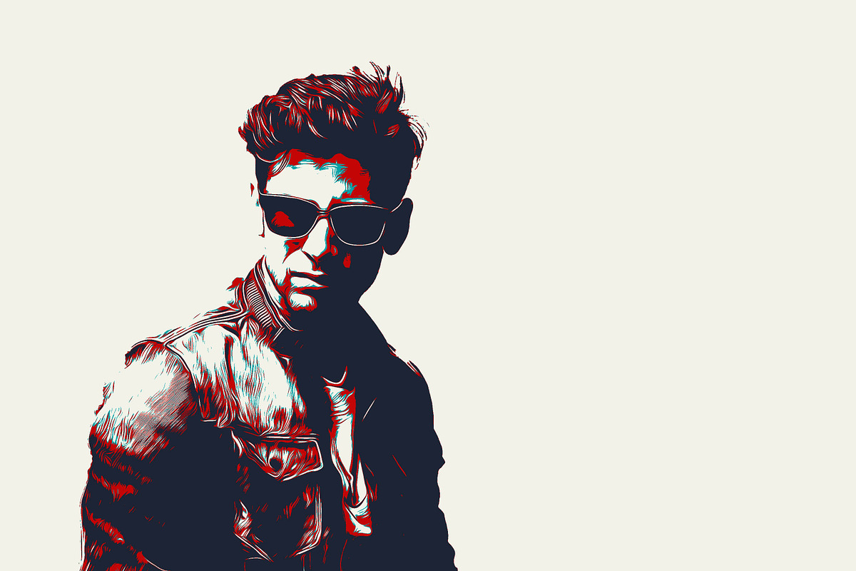 Vector Illustration Photo Effect, a Brushes & More by INTENTFX (Photo 19 of 31)