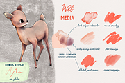 Mess Makers: Mixed Media Brushes, a Brush Add-On by Wooly Pronto (Thumbnail 4 of 11)