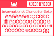Synthetic Flora font, a Font by weknow (Thumbnail 8 of 8)