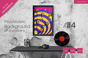 Psychedelic Background 04. Art., a Decorative Illustration by KENO Mascots (Thumbnail 4 of 6)