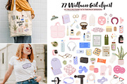 Cute Girly Clipart Bundle, an Object Graphic by Ruslana Lubenets (Thumbnail 25 of 51)