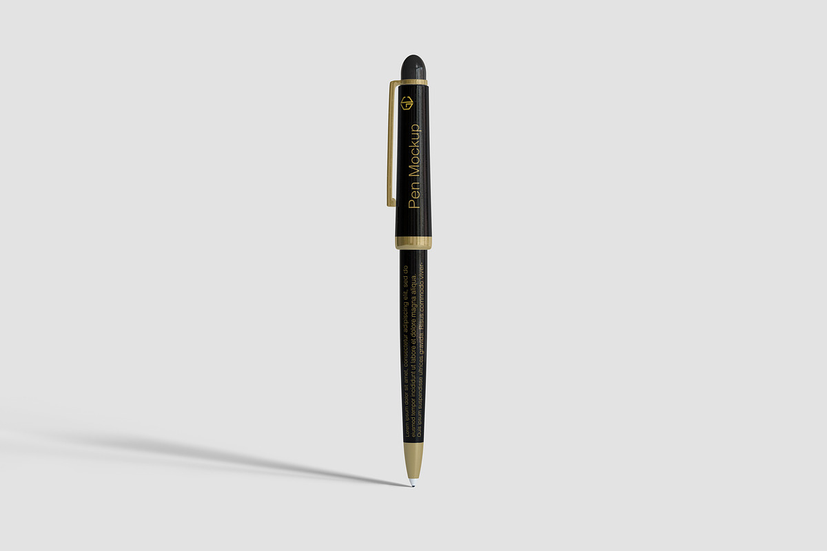 Pen Mockups, a Pens & Pencil Mockup by graphiccrew (Photo 2 of 13)