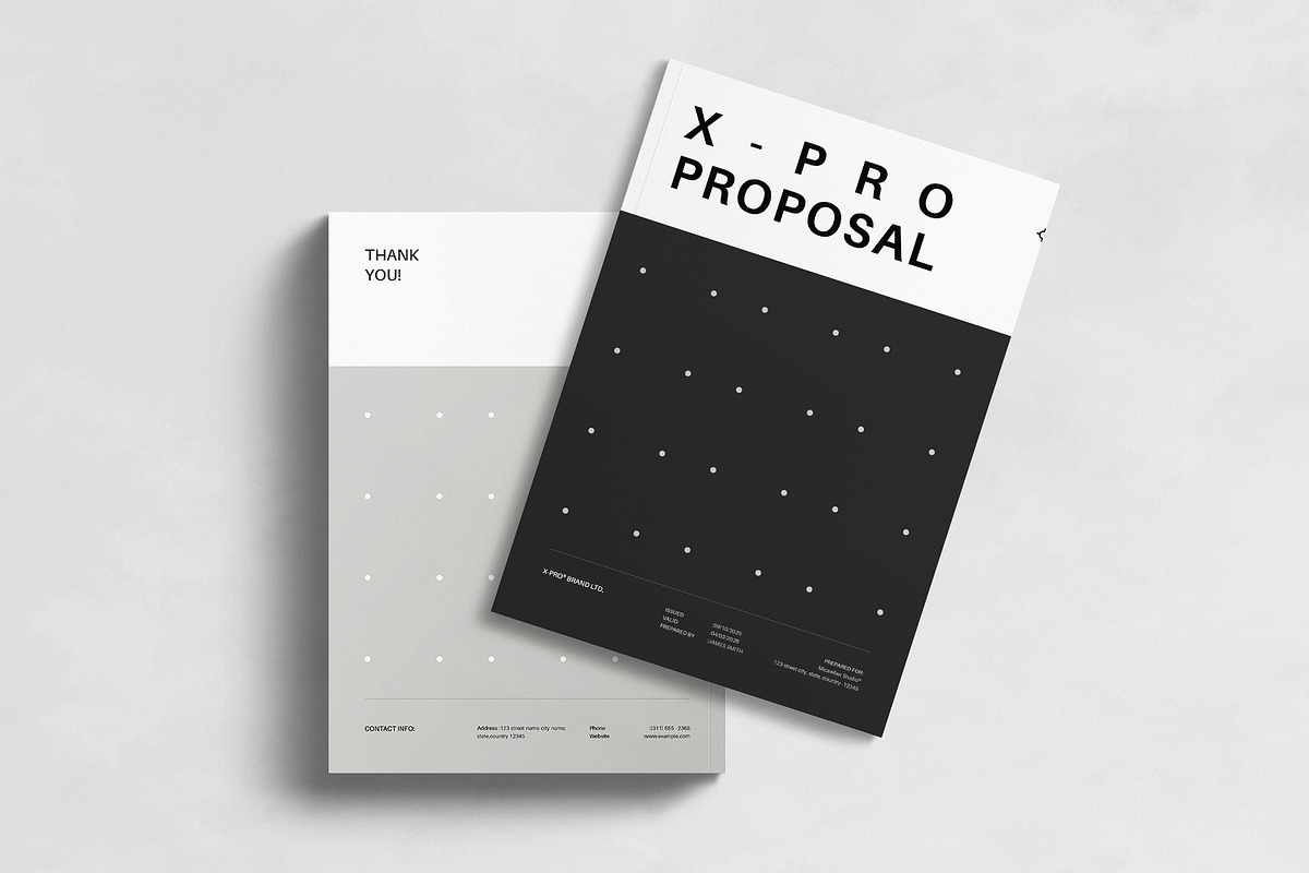 Minimalism Proposal Design Template, a Brochure Template by ArtisanaAura (Photo 13 of 15)