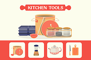 Kitchen Tools Element Collection, a Food Illustration by Loin Studio (Thumbnail 1 of 4)
