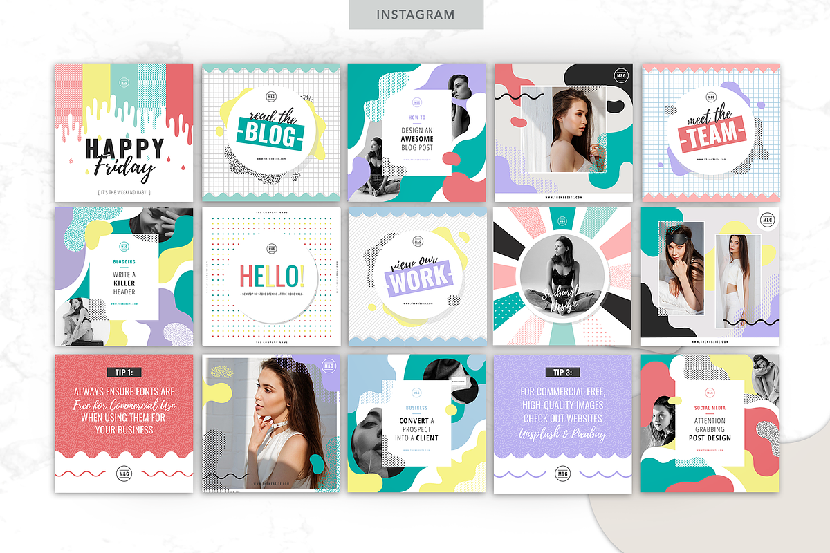 MARIGOLD | Instagram Canva Bundle, a Social Media Template by Marigold Studios (Photo 16 of 48)