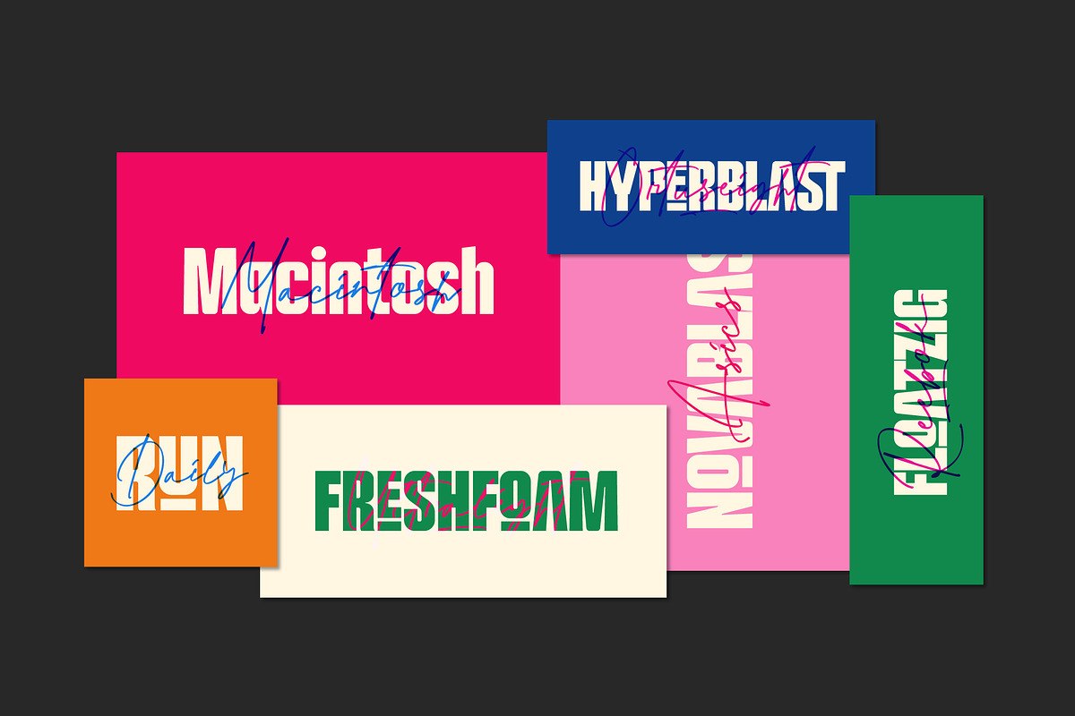 Hoverion - Sans & Signature Font Duo, a Sans Serif Font by Variatype (Photo 3 of 12)