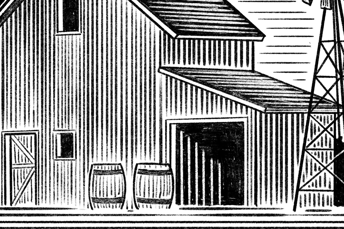 Barn and Outbuilding, an Object Illustration by blue67sign (Photo 3 of 4)