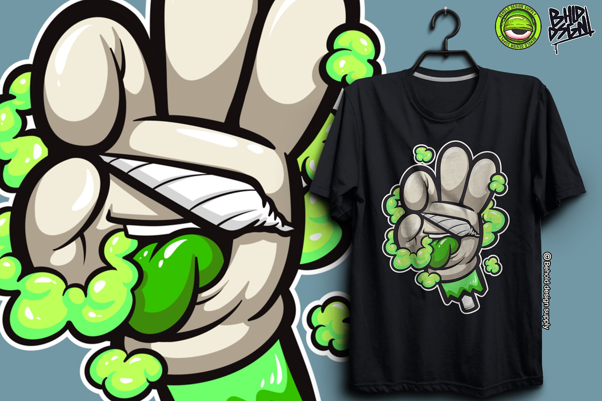 NEW STRAIN - design, an Illustration by Behold creative supply (Photo 3 of 3)