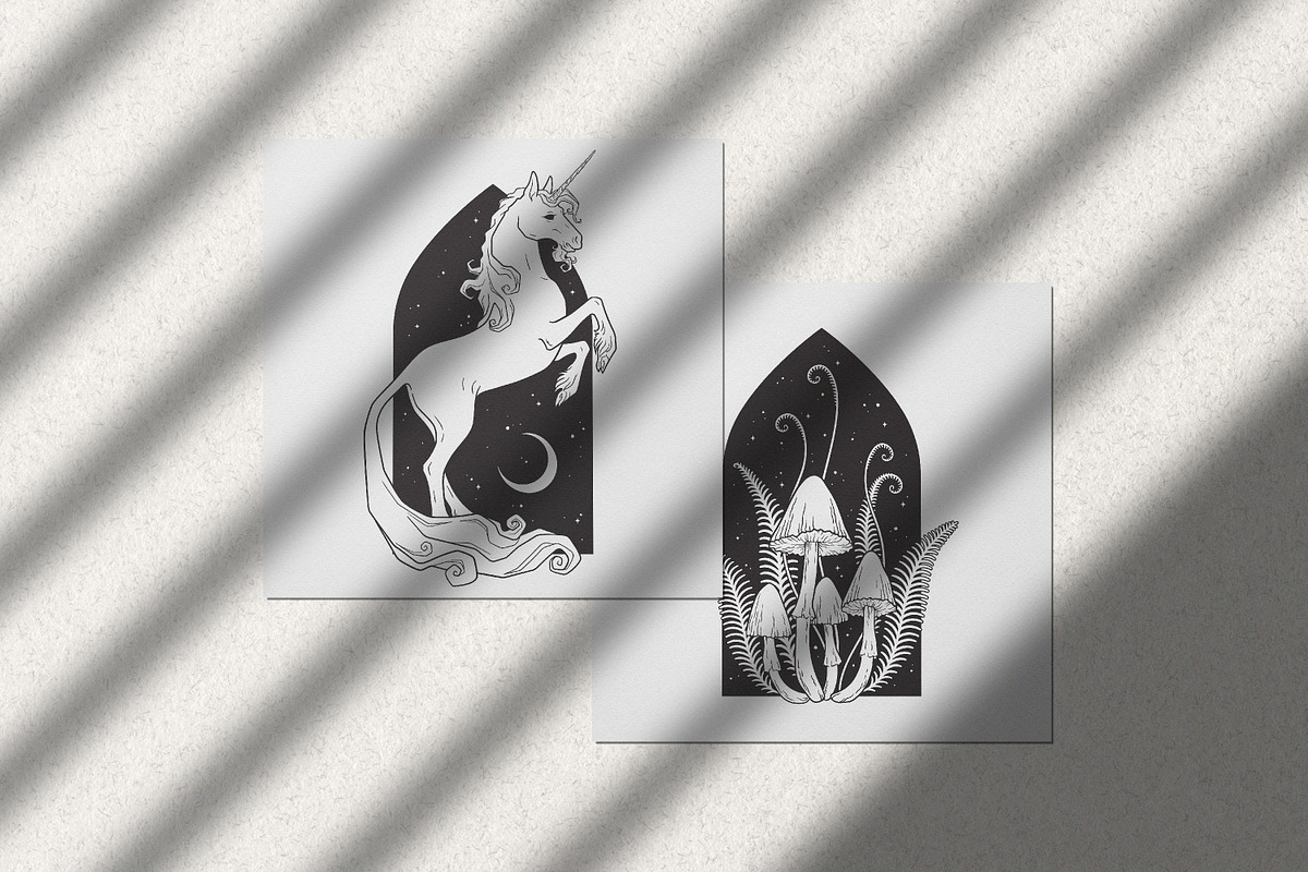 Mystery Forest Arts and Patterns, an Animal Illustration by Croisy (Photo 5 of 10)